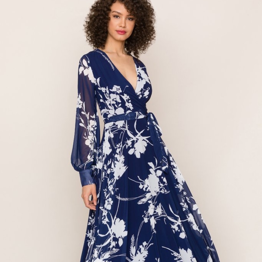 Yumi Kim XS Giselle Maxi - Floral Dance Midnight